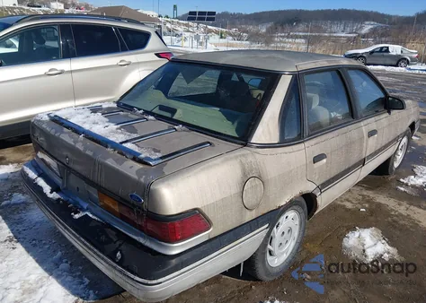 1990 Ford Tempo Gl z USA, uszkodzony, nr VIN 1FAPP36X6LK231774